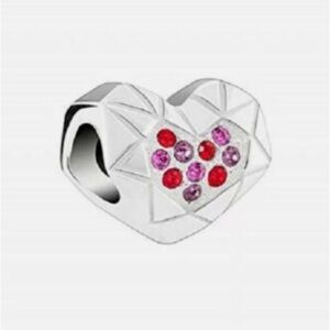Chamilia Faceted Heart charm